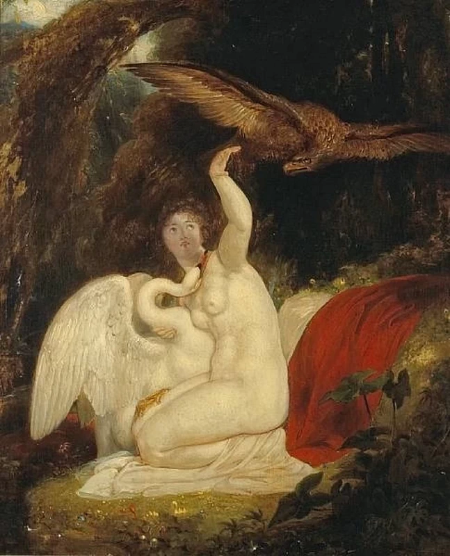 Leda e il cigno, 1812